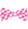 Noeud Papillon Vichy Fuchsia