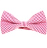 Noeud Papillon Vichy Rose et Blanc