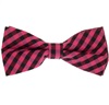 Noeud Papillon Vichy Rose et Noir