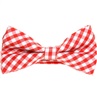 Noeud Papillon Vichy Rouge et Blanc