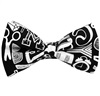 Noeud Papillon Dessins Blancs et Noirs