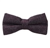 Noeud Papillon Chiné Couleur Aubergine