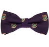 Noeud Papillon Violet Blason