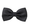 Noeud Papillon Noir à Pois Blancs