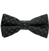 Noeud Papillon Noir à Pois Noirs