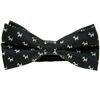 Noeud Papillon Noir Schnauzer Blanc
