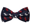 Noeud Papillon Enfant Bleu Marine avec Chiens