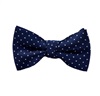 Noeud Papillon Enfant Bleu à Pois Blancs