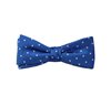Noeud Papillon Enfant Bleu Royal Pois Gris