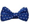Noeud Papillon Enfant Bleu Ciel avec Marguerites