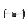 Noeud Papillon Enfant Bicolore Noir et Blanc