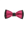 Noeud Papillon Enfant Bicolore Noir et Bordeaux