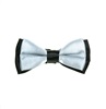 Noeud Papillon Enfant Bicolore Noir et Gris
