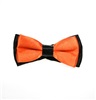 Noeud Papillon Enfant Bicolore Noir et Orange