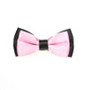 Noeud Papillon Enfant Bicolore Noir et Rose
