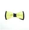 Noeud Papillon Enfant Bicolore Noir et Vert Lime