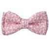 Noeud Papillon Enfant Blanc Paisley Rose