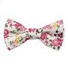 Noeud Papillon Enfant Crème Fleurs