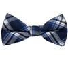 Noeud Papillon Enfant Carreaux Bleu Marine