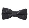 Noeud Papillon Enfant Carreaux Gris