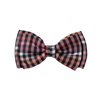 Noeud Papillon Enfant Vichy Noir et Orange