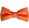 Noeud Papillon Enfant Fête Orange à Pois