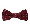 Papillon Enfant Bordeaux Carrés