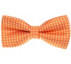 Noeud Papillon Enfant Pois Orange
