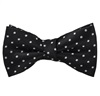 Noeud Papillon Enfant Noir à Pois Blancs