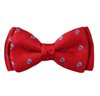 Noeud Papillon Enfant Rouge Têtes de Mort