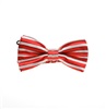 Noeud Papillon Enfant Rayé Rouge