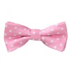 Noeud Papillon Enfant Rose à Pois Blancs