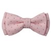 Noeud Papillon Enfant Rose à Pois Camel