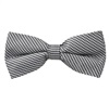 Noeud Papillon Pied-de-Poule Blanc et Noir
