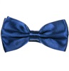 Noeud Papillon Satin Bleu Nuit