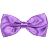 Noeud Papillon en Satin Violet