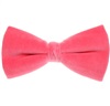 Noeud Papillon Velours Fraise