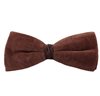 Noeud Papillon Velours Marron