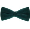 Noeud Papillon Velours Vert Foncé