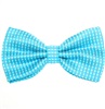 Noeud Papillon Turquoise à Pois Blancs