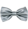 Noeud Papillon Habillage Gris Perle