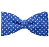 Noeud Papillon et Mouchoir Bleu Ciel avec Cachemire Rose