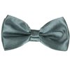 Noeud Papillon et Mouchoir Gris