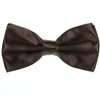 Noeud Papillon et Mouchoir Marron Foncé
