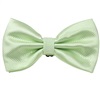 Noeud Papillon et Mouchoir en Satin Vert d'Eau