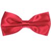 Noeud Papillon et Mouchoir Rouge Fraise