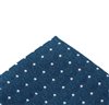 Mouchoir de Poche Bleu Cobalt à Pois