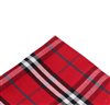 Mouchoir de Poche Tartan Rouge