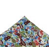 Mouchoir de Poche Fleurs Paisley Vert