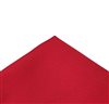 Mouchoir de Poche Uni Rouge